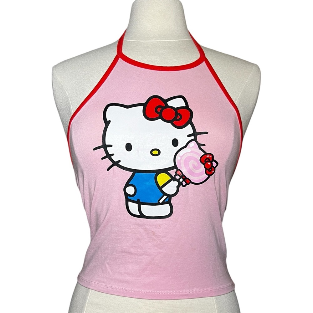 Hello Kitty Pink and Red halter neck